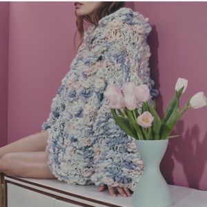 For Love & Lemons Mademoiselle Popover Sweater S